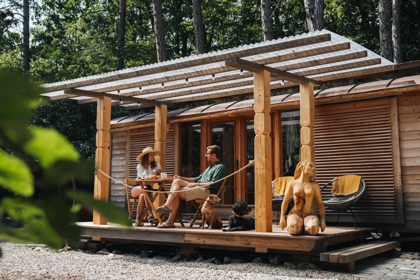 Glamping Posázaví – ubytování