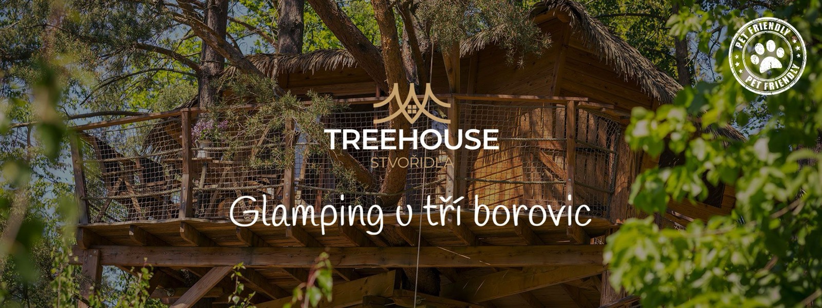 Treehouse Stvořidla – ubytování