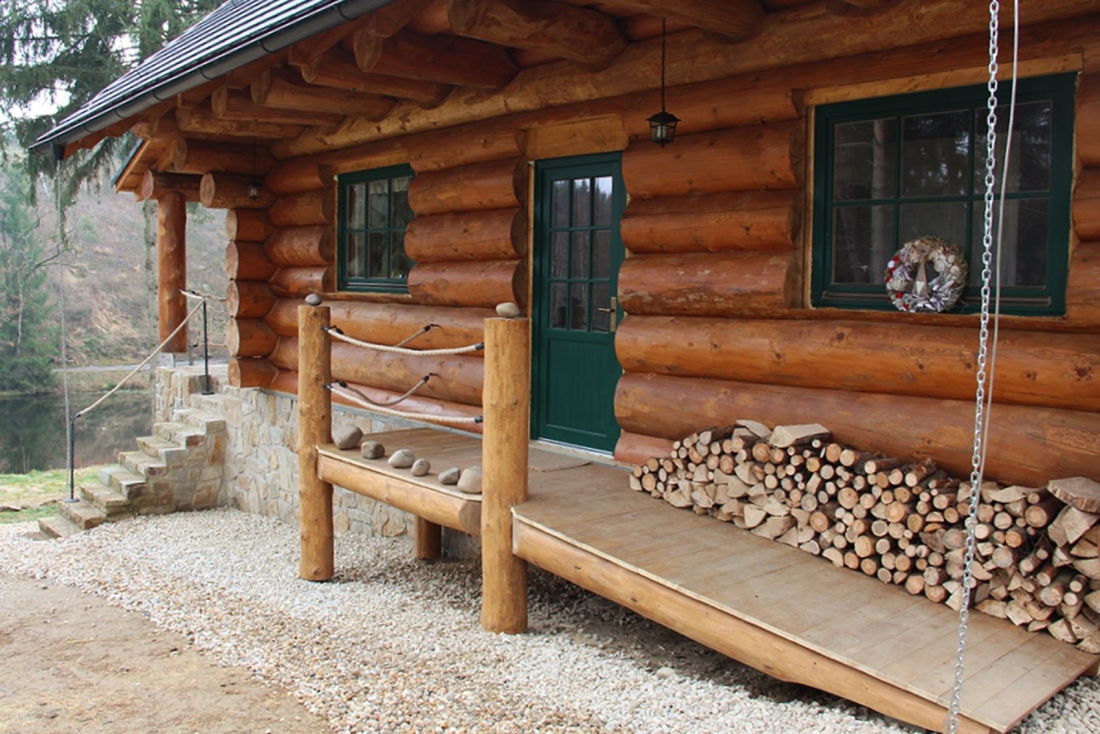 WANDR wood and relax Srub u kocoura – ubytování