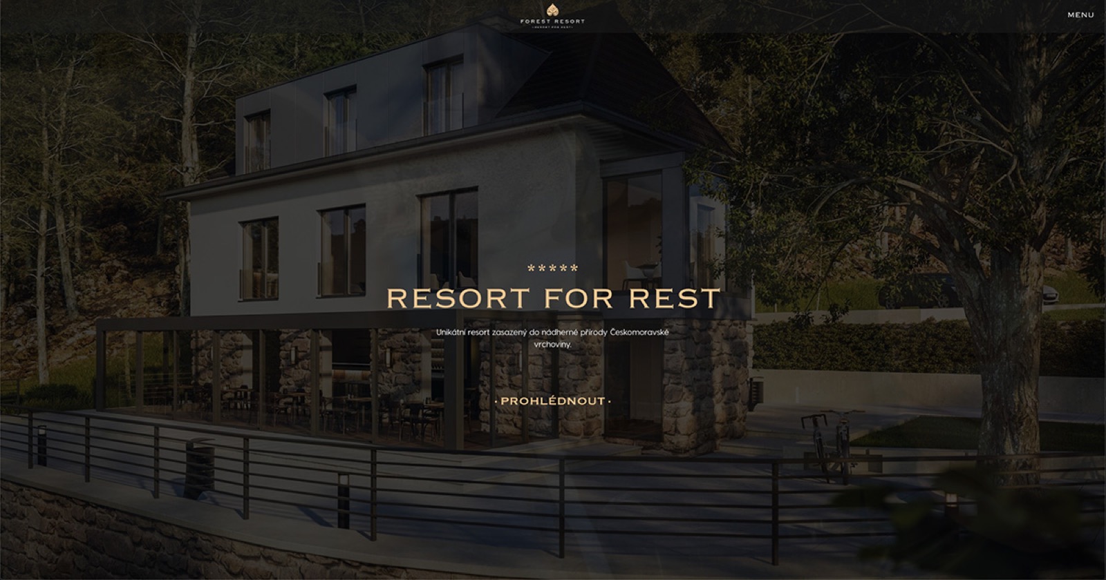 Forest Resort – ubytování