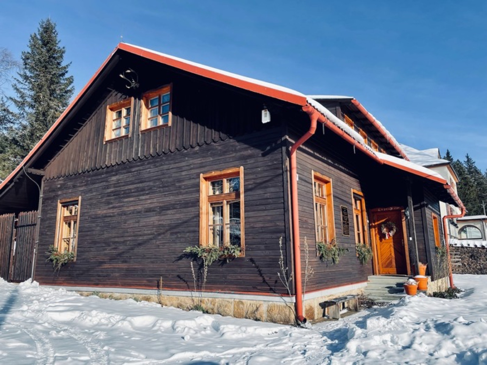 Stará škola Gruň – ubytování