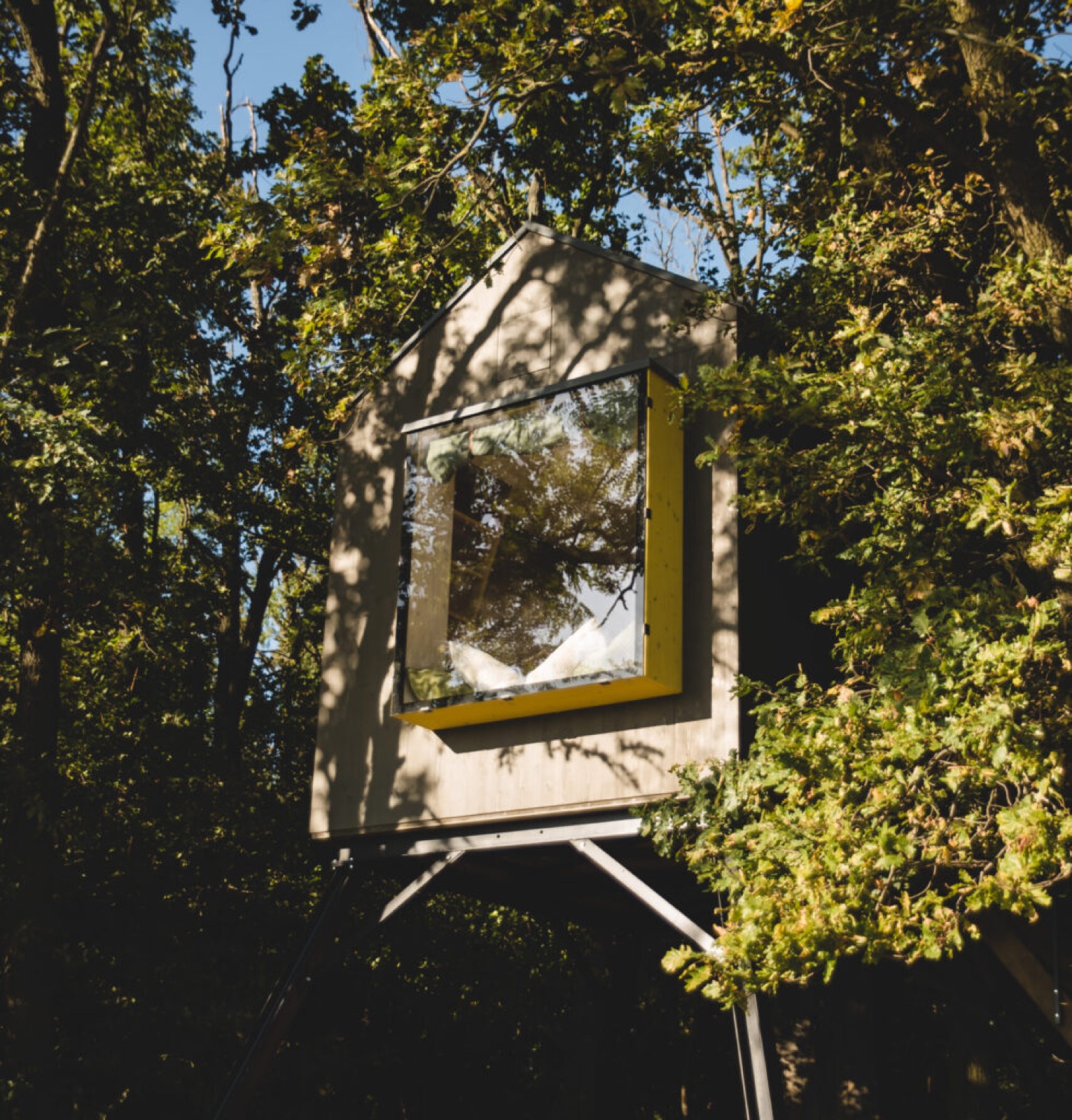 Pozorovna Na špalku – ubytování