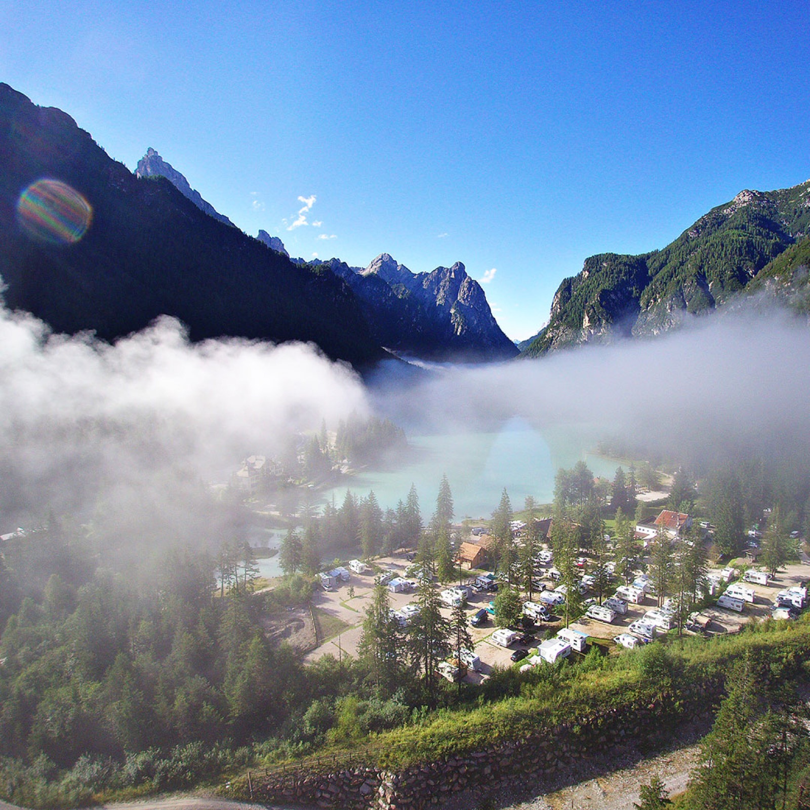 SkyView Chalets Toblacher See – ubytování