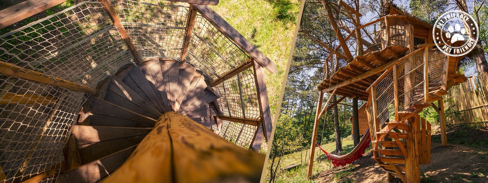 Treehouse Stvořidla – ubytování