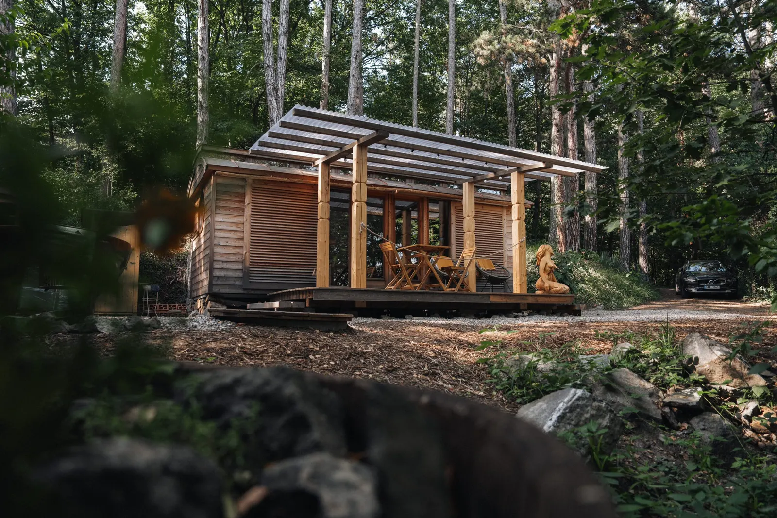Glamping Posázaví – ubytování
