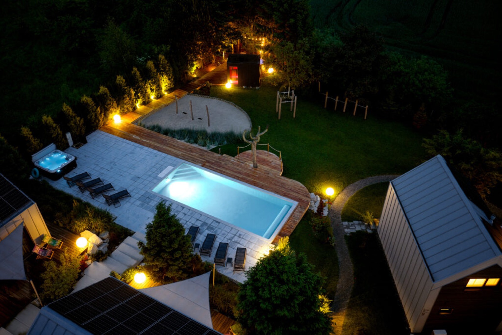 SKARPA Resort – ubytování