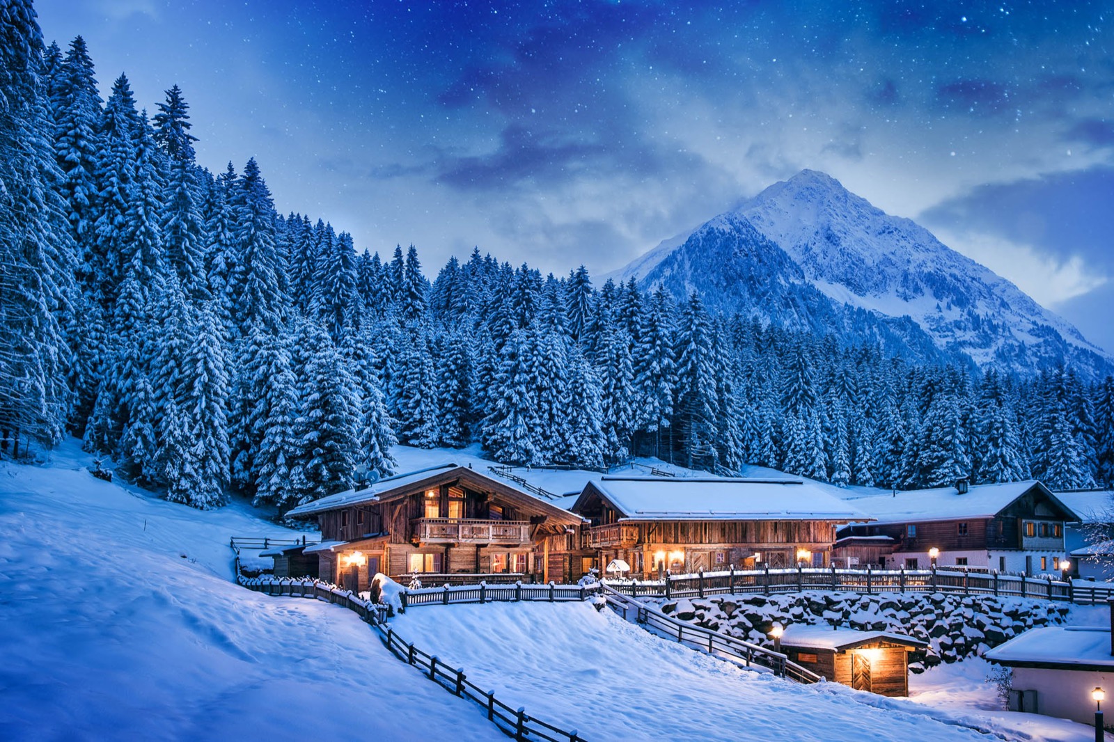 Gletscher Chalet – ubytování